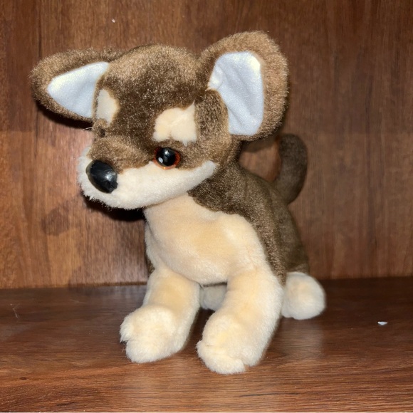 Douglas Cuddle Toys Paco Brown Chihuahua Plush #1957 Stuffed Animal Dog RARE HTF